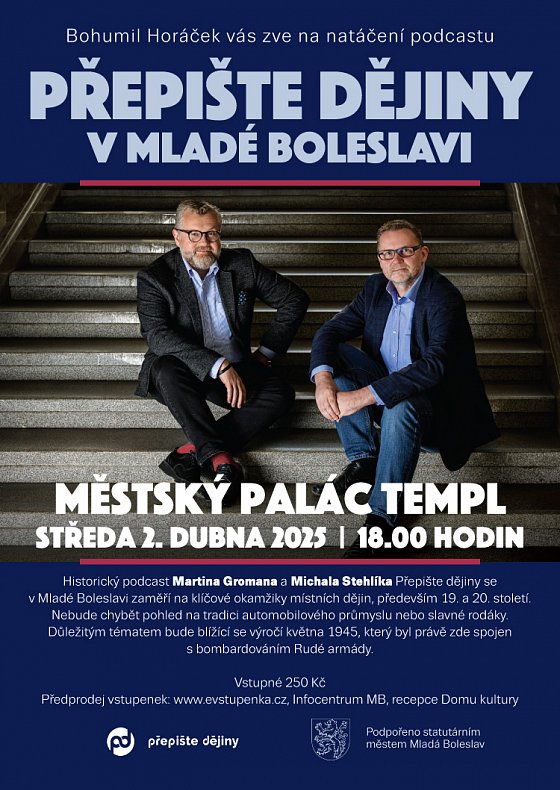 Přepište dějiny v Mladé Boleslavi